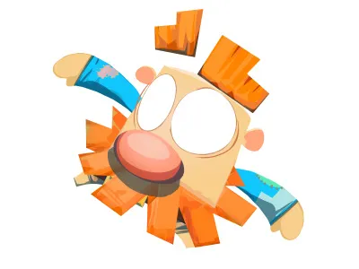 Beardo 2d after effects animation character