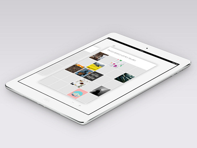 Bloks.io - Portfolio, Moodboards & Visual Notes app images ios ipad moodboards portfolio ui ux