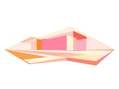 Gettin' Some Perspective on Thangs architecture building contemporary design flat graphics perspective rendering