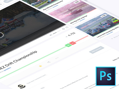Youtube video page redesign (free PSD) 4fun clear dowload flat free freebie psd redesign simple video youtube