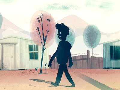 Fundación Parentesis - Styleframe animation art direction character styleframe