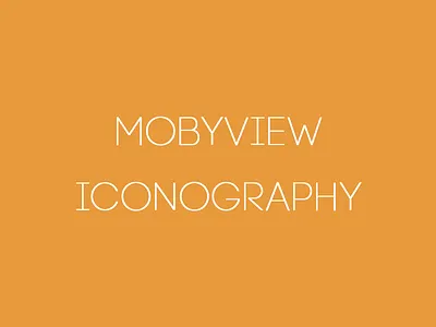 Mobyview Iconography design icon icone illustrator photoshop ui ux web