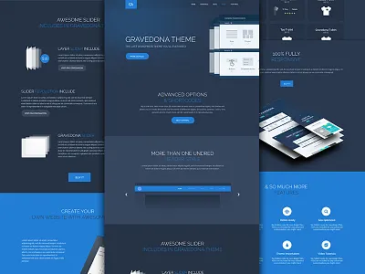Tour Gravedona Theme agence dark landing perspective responsive theme tour ui ux wordpress
