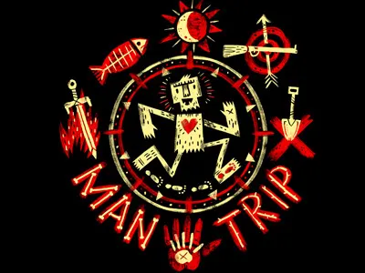 Man Trip 2014 T-shirt