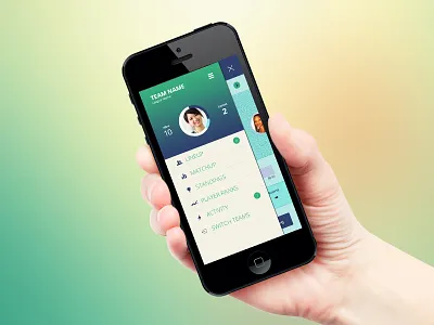 iPhone ios iphone menu profile