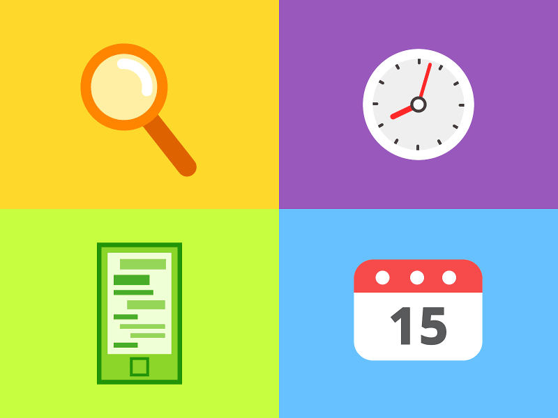 Freebie: Animated Icons ae project after effects animated animation flat freebie gif icons motion design motion graphics shape