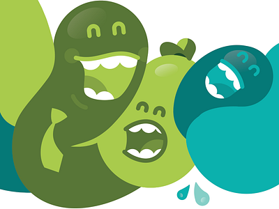 Creative Juices crazy creative face fun happy juice liquid loud smile water