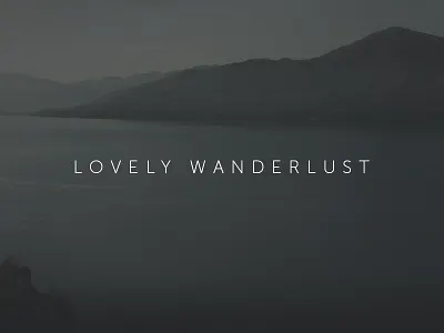 Lovely Wanderlust blog photography travel tumblr wanderlust