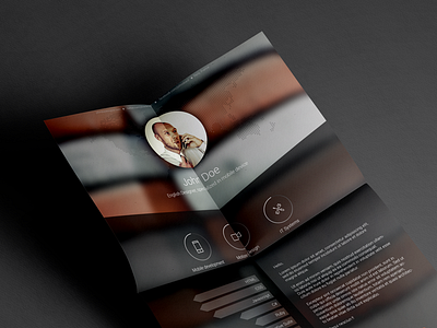 Free Resume template - vol. 4 brand colors curriculum customizable cv flat freebie modern photoshop professional resume template