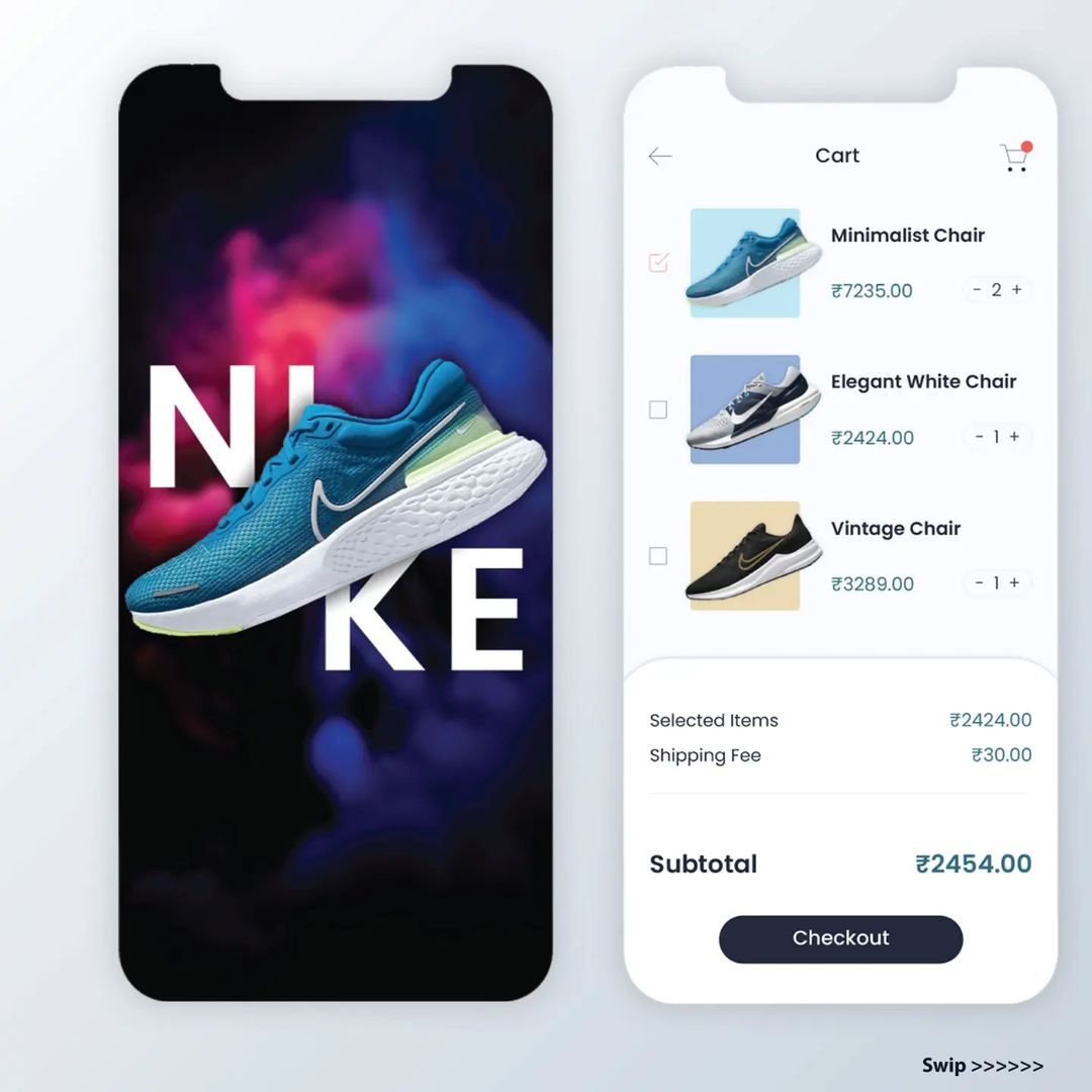 Footwear Application Ui Design By Alex Hales On Dribbble