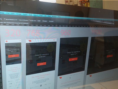 WIP for responsive site design mobile responsive
