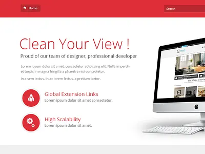 Free PSD Joomla Business Template