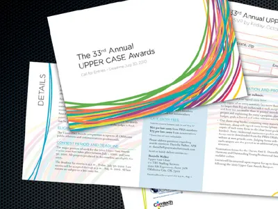 33rd Annual UPPER CASE Awards awards branding program