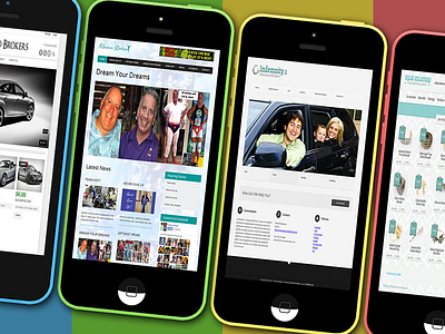 Responsive Sites branding browser business design ecommerce graphic icon iphone mobile responsive seo website