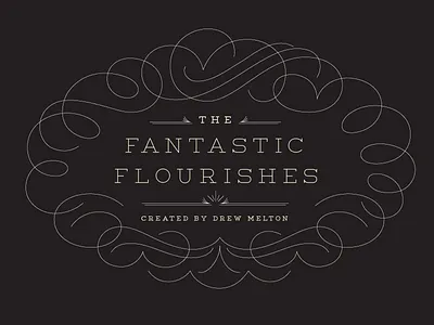 The Fantastic Flourishes Collection available beautiful decoration design filigree flourishes invitation lettering pack resource vector wedding