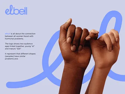 Elbell / Brand Identity brand identity branding design health hormone kharkiv logo logo design logo designer logo mark modern logo new york pill treatment type logo typebased typography ukraine visual identity women
