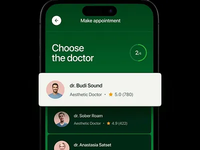 🚀 Doctor Appointment App UI 🎨 appointment branding clean design doctor mobile app motion graphics product design ui ux