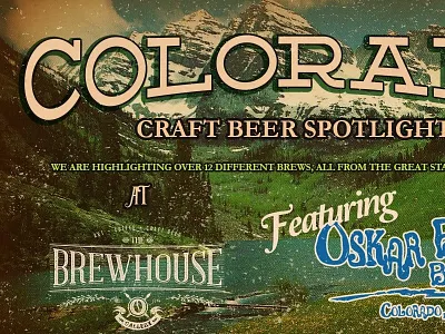 Brewhouse Gallery | Branding Asset art beer branding brewing coffee colorado craft beer gallery hand lettering happy hour retro vintage