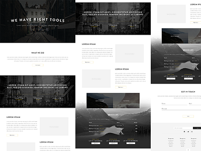 Template gold psd template themeforest