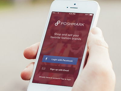 Login Screen clean design fashion flat design icons ios iphone login signup ui ux