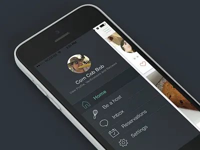 Homefed Menu food homefed ios iphone menu mobile sharing