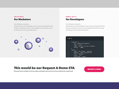 Sparkart Universe marketing site WIP dark purple space sparkart universe
