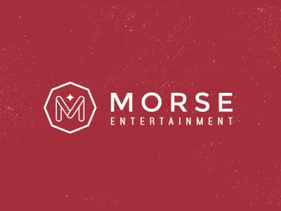 Logo Concept branding concept font logo m red star texture typography