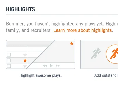 Manage Highlights Blank State blank state