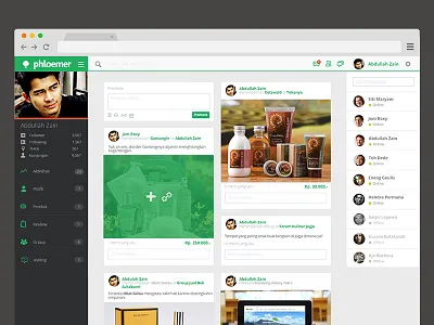 Phloemer | Timeline android l bisnis lokal ecommerce flum google material marketplace phloemer social media startup