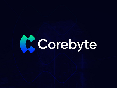 Corebyte - modern letter C software, technology logo design a b c d e f g h i j k l m n blockchain branding crypto logo digital logo ecommerce fintech gradient letter d logo letter mark lettering logo logo design logo designer logo icon metaverse o p q r s t u v w x y z software tech technology