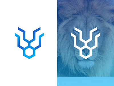 Lion logo brand branding business logo design icon illustration lettering lion lion logo logo minimal tech logo ui vector