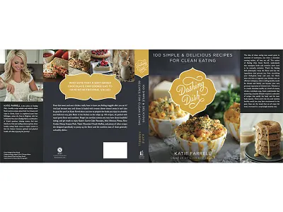 Dashing Dish Cookbook Design book cookbook cover dashing dish food recipes