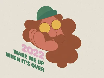 2022 2022 animation cartoon character design comic design editorial illustration illustrator louis wes motion design motion graphics sleepy style frame tired