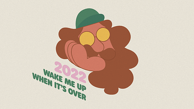 2022 2022 animation cartoon character design comic design editorial illustration illustrator louis wes motion design motion graphics sleepy style frame tired