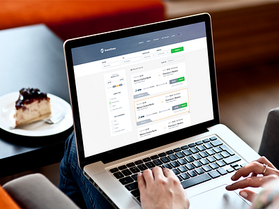Results Page app bus busolinea results search seats web web app website