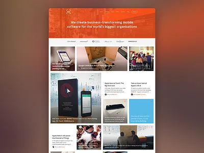 TAB homepage updates agency content grid homepage site tab web website