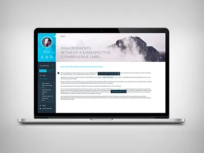 Liferay Panel art direction backend control panel dashboard design desktop interaction responsive user interfaces ux