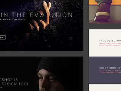 The Grid: Web Features (Part 01) ai constraints design grid sections site thegrid ui web