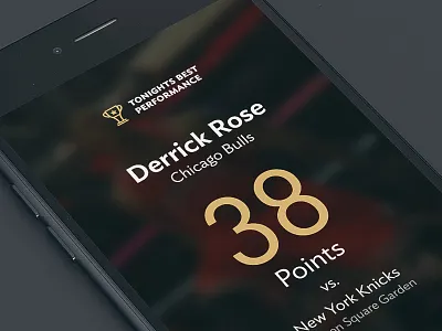 Tonight's Best app basketball derrick rose iphone iphone 6 nba notification sports