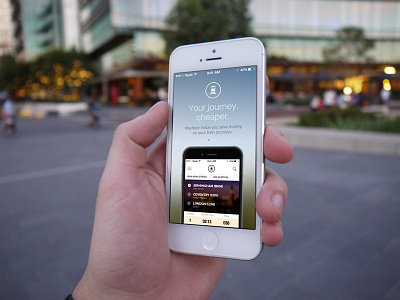 [Wayfarer] Onboarding fares iphone mobile onboarding train wayfarer