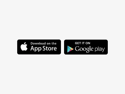 App Download Buttons for Sketch android app store apple buttons download freebie google play sketch ui