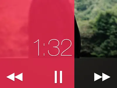 Music Player App elapse music player time