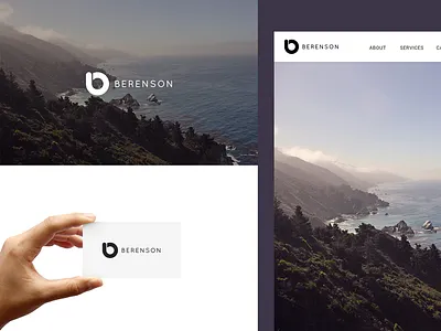 Branding Board board branding design flat logo presentation simple