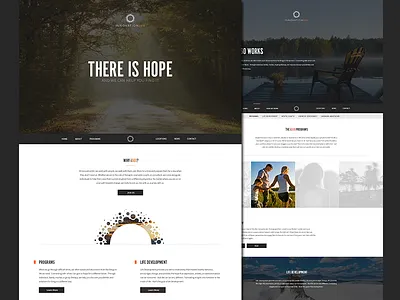 i360 Home branding clean dallas eden creative flat grid home texas typography web website white space