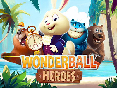 Splash screen art game
