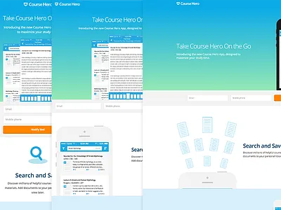 Mobile App Promotion Page