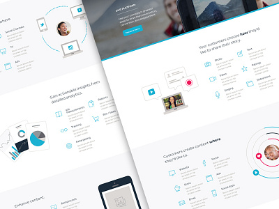 Storybox Platform Peek brand aid branding icons illustrations storybox ui website
