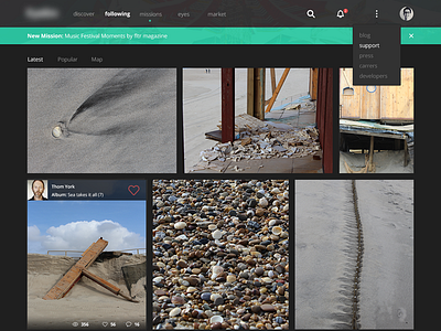 Photo Service (web version) desktop flat photo photography web