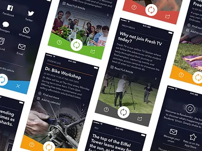 RandomSU interface app application flat interface ios iphone random simple student ui user interface