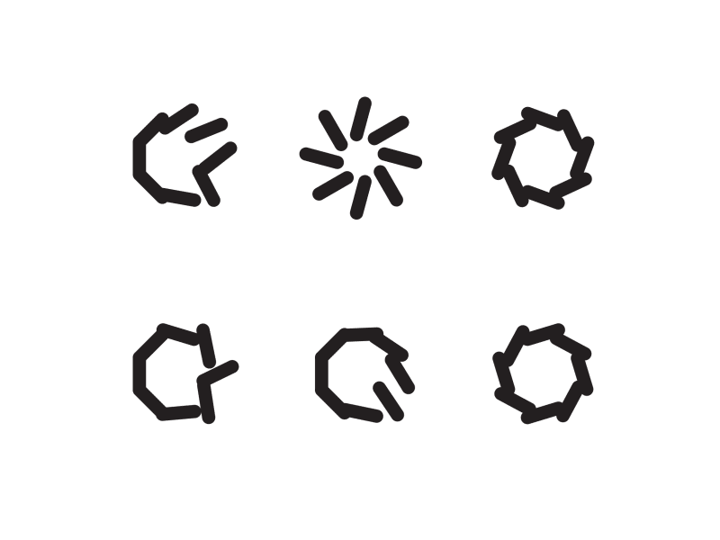 Geometric Preloaders after effects animation geometric motion design preloader preloaders